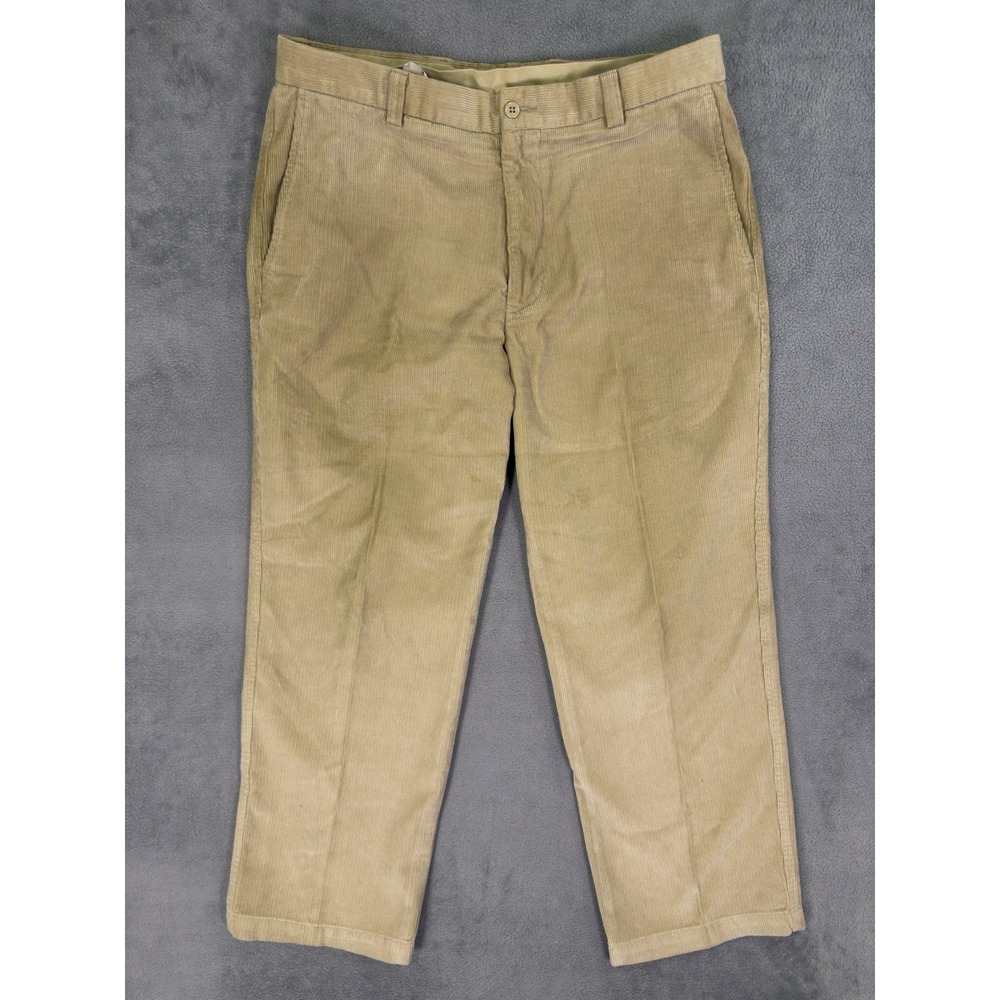 Vintage Dockers Corduroy Pants Mens 36x30 Tan Brown Straight Relaxed Mid Rise